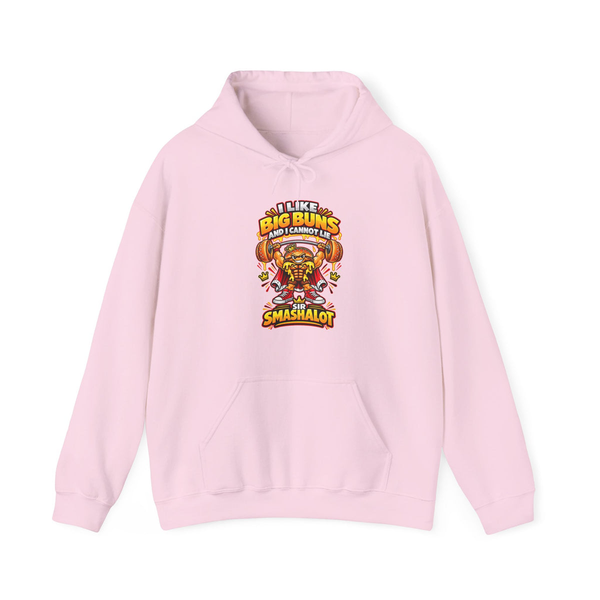 Sir Smashalot “I Like Big Buns” Hoodie Sweatshirt | King of Munchies