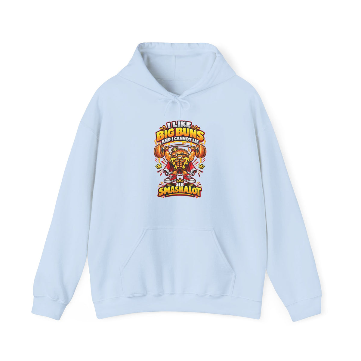 Sir Smashalot “I Like Big Buns” Hoodie Sweatshirt | King of Munchies