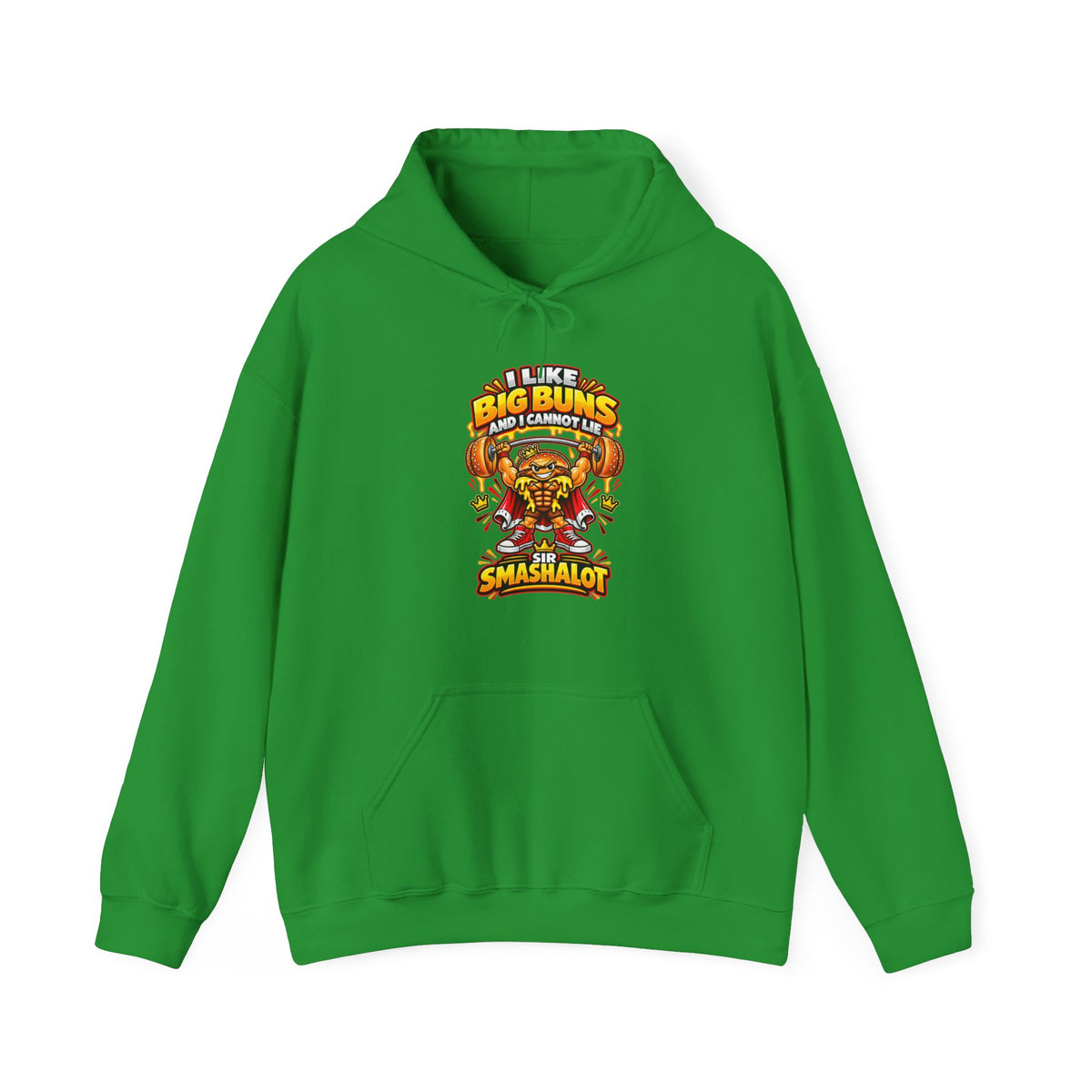 Sir Smashalot “I Like Big Buns” Hoodie Sweatshirt | King of Munchies