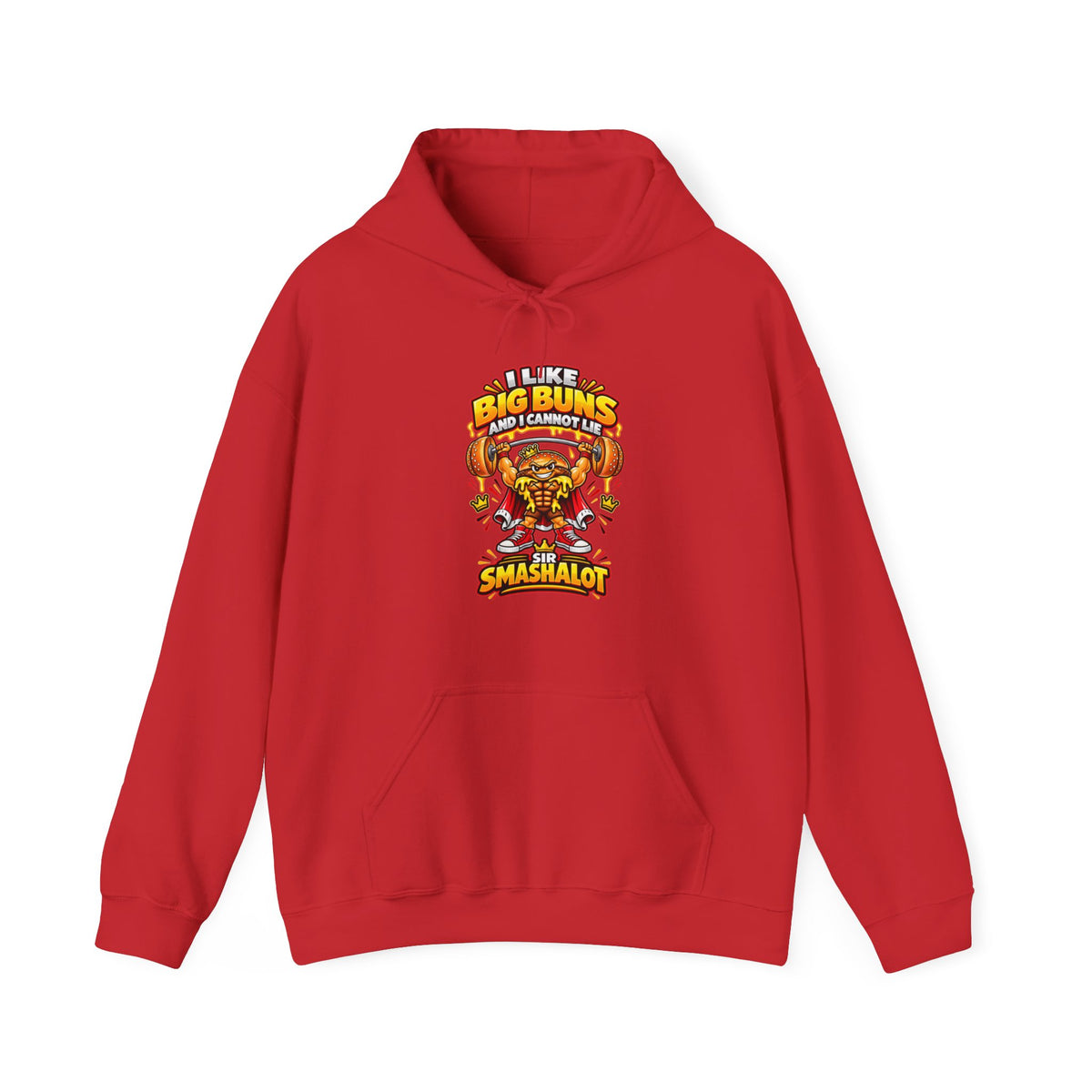 Sir Smashalot “I Like Big Buns” Hoodie Sweatshirt | King of Munchies