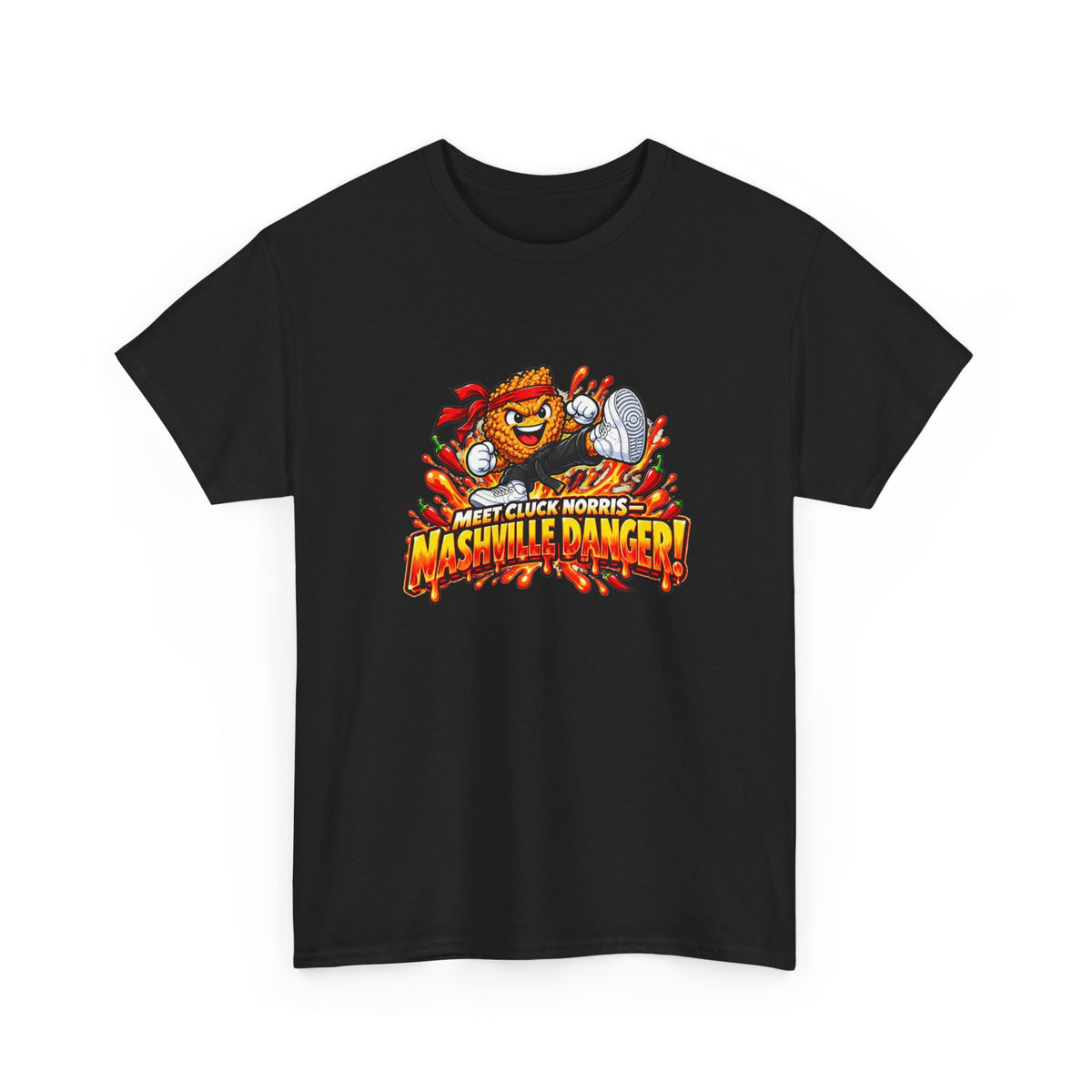 CLUCK NORRIS UNISEX T-SHIRT – NASHVILLE DANGER