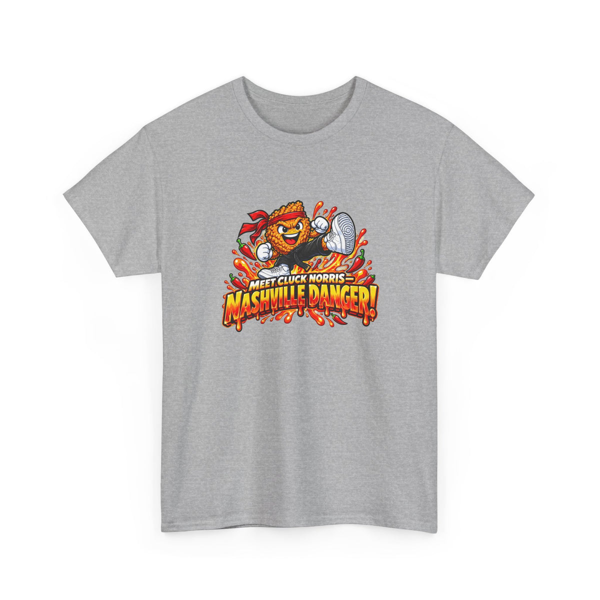 CLUCK NORRIS UNISEX T-SHIRT – NASHVILLE DANGER