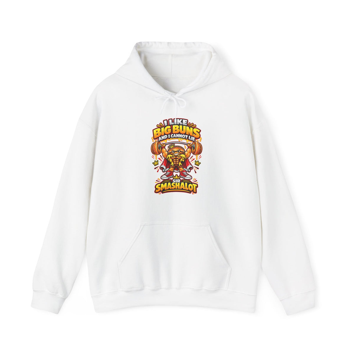 Sir Smashalot “I Like Big Buns” Hoodie Sweatshirt | King of Munchies
