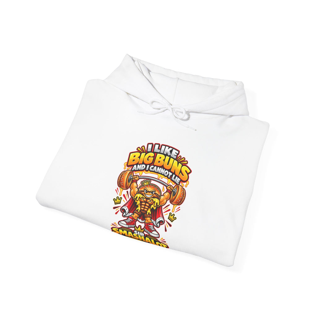 Sir Smashalot “I Like Big Buns” Hoodie Sweatshirt | King of Munchies