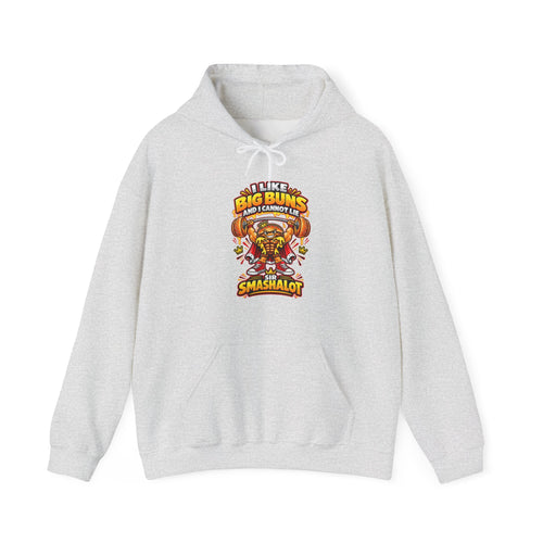 Sir Smashalot “I Like Big Buns” Hoodie Sweatshirt | King of Munchies