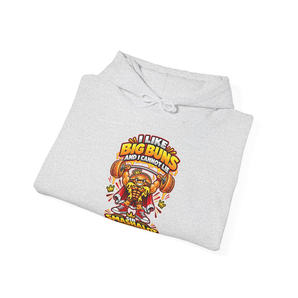 Sir Smashalot “I Like Big Buns” Hoodie Sweatshirt | King of Munchies
