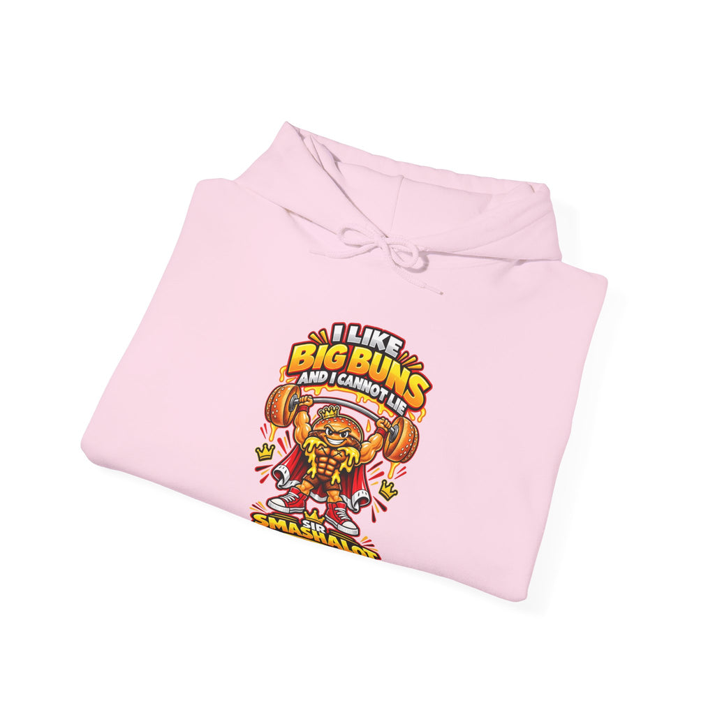 Sir Smashalot “I Like Big Buns” Hoodie Sweatshirt | King of Munchies